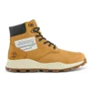 6-Inch Boot Brooklyn à fermeture éclair latérale de 15 cm « Nubuck blé avec col rembourré noir »