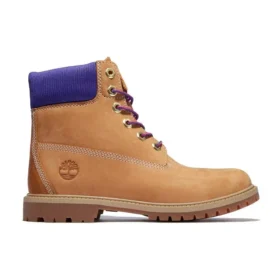 6-Inch Boot Heritage à semelle cupsole de 15 cm « Nubuck blé et violet »