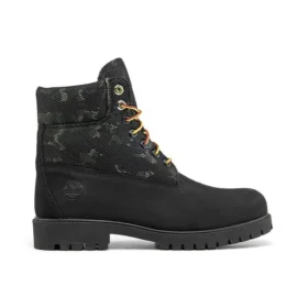 6-Inch Boot « Nubuck noir avec camouflage »