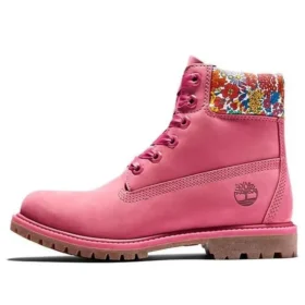 6-Inch Boot « Pink » en tissu Liberty
