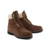 6-Inch Premium Waterproof Boot de 15 cm « Marron et Fleece Collar »