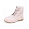 6-Inch Premium Waterproof Boot à motif gaufré de 15 cm « Pink »
