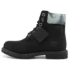6-Inch Waterproof Boot haut de gamme à largeur ajustée de 15 cm « Noir Nubuck »