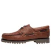 Authentic 3-Eye Lug Handsewn Boat « Marron »