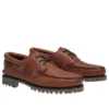 Authentic 3-Eye Lug Handsewn Boat « Marron »