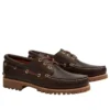 Authentic 3-Eye Lug Handsewn Boat « Marron »