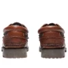 Authentic 3-Eye Lug Handsewn Boat « Marron »