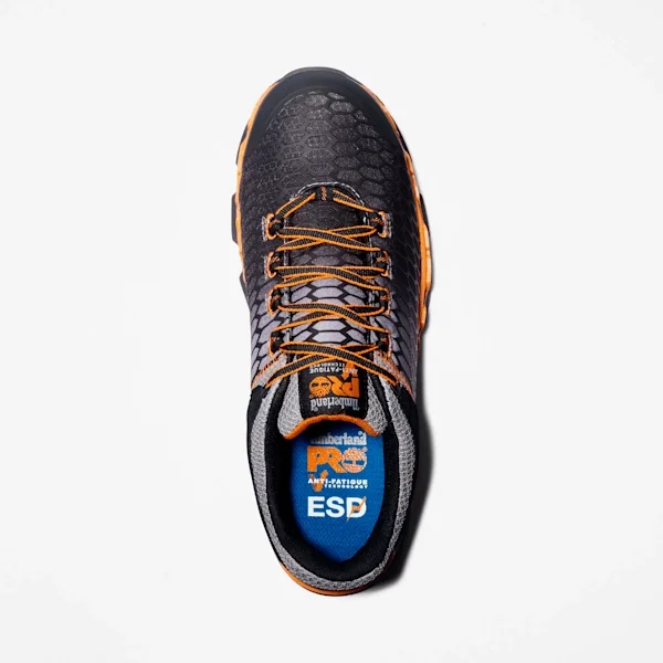 Baskets de travail Timberland PRO® Powertrain Sport à embout en alliage pour homme Baskets de travail Timberland PRO® Powertrain Sport à embout en alliage pour homme