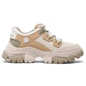 Baskets à lacets Adley Way Low « Beige Nubuck »