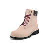 Botte imperméable Lucia Way 6-Inch Boot avec breloques « Nubuck rose clair »