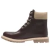 Botte à lacets Premium 6 pouces « Burgundy »