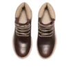 Botte à lacets Premium 6 pouces « Burgundy »
