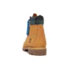 Bottes 6-Inch Premium de 15 cm « Blé avec col en tartan bleu »
