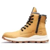 Bottes-baskets Brooklyn à fermeture éclair latérale « Nubuck blé »