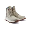Bottes Brooklyn à fermeture éclair latérale et coupe large « Beige Nubuck »