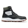 Bottes Brooklyn à fermeture éclair latérale de 15 cm « Nubuck noir avec col rembourré vert »