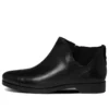 Bottes Carleton à fermeture éclair latérale « Cuir suédé noir »