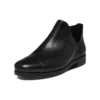 Bottes Carleton à fermeture éclair latérale « Cuir suédé noir »