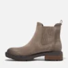 Bottes Chelsea mi-hautes Brimfield pour femme – Cuir suédé marron