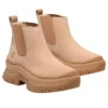 Bottes Chelsea Roxie Lane « Nubuck beige clair »