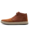 Bottes chukka en cuir et tissu Davis Square « Rust Nubuck »