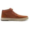 Bottes chukka en cuir et tissu Davis Square « Rust Nubuck »