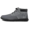Bottes Chukka en cuir Graydon à coupe large « Grey »