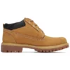 Bottes Chukka imperméables haut de gamme à coupe large « Nubuck blé »