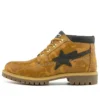 Bottes chukka imperméables Timberland x BAPE Nelson Premium « Blé et Chocolat »