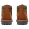 Bottes chukka mi-hautes à lacets haut de gamme « Nubuck marron moyen »