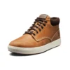 Bottes Cityroam à semelle cupsole et coupe large « Blé Full Grain »