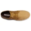Bottes Davis Square Chukka en cuir et tissu « Blé »