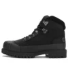 Bottes de randonnée Heritage à bout en caoutchouc « Noir monochrome »