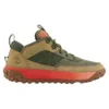 Bottes de randonnée imperméables GreenStride Motion 6 Low « Beige Nubuck »