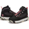 Bottes de randonnée imperméables GreenStride Motion 6 Mid en tissu et cuir « Noir »
