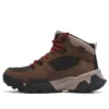 Bottes de randonnée imperméables à lacets Motion Scramble Mid « Nubuck marron foncé »