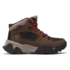 Bottes de randonnée imperméables à lacets Motion Scramble Mid « Nubuck marron foncé »