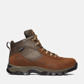 Bottes de randonnée imperméables mi-hautes Mt. Maddsen pour homme – Marron foncé