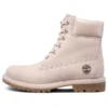 Bottes de randonnée à lacets imperméables haut de gamme « Rose pâle »