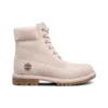 Bottes de randonnée à lacets imperméables haut de gamme « Rose pâle »