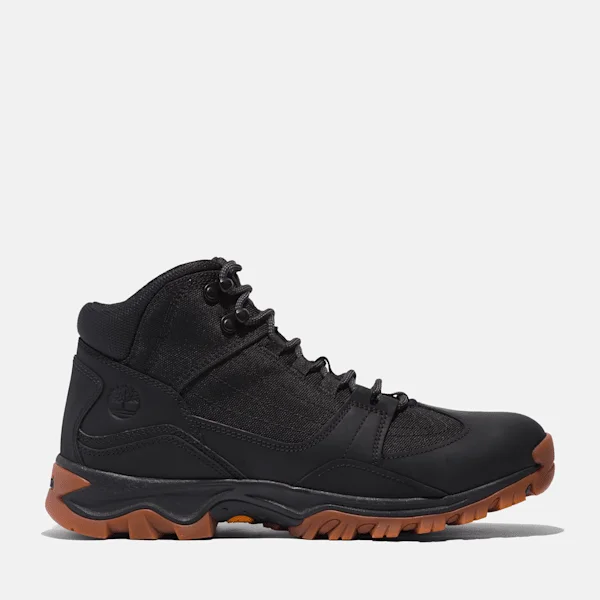 Bottes de randonnée à lacets mi-hautes Mt. Maddsen pour homme – Noir Bottes de randonnée à lacets mi-hautes Mt. Maddsen pour homme – Noir