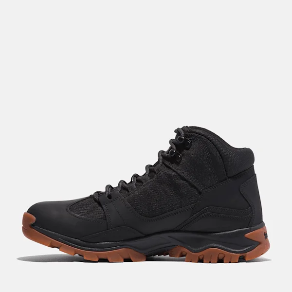 Bottes de randonnée à lacets mi-hautes Mt. Maddsen pour homme – Noir Bottes de randonnée à lacets mi-hautes Mt. Maddsen pour homme – Noir