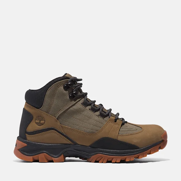 Bottes de randonnée à lacets Mt. Maddsen Mid pour homme – Nubuck olive Bottes de randonnée à lacets Mt. Maddsen Mid pour homme – Nubuck olive