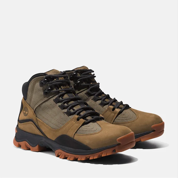Bottes de randonnée à lacets Mt. Maddsen Mid pour homme – Nubuck olive Bottes de randonnée à lacets Mt. Maddsen Mid pour homme – Nubuck olive