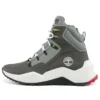 Bottes de sport à fermeture éclair latérale et coupe large Madbury « Grey Nubuck »