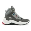 Bottes de sport à fermeture éclair latérale et coupe large Madbury « Grey Nubuck »