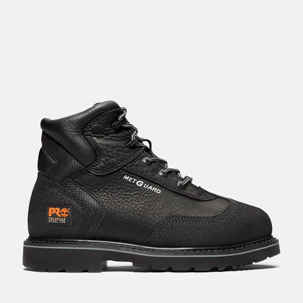 Bottes de travail à embout en acier Met Guard pour homme Bottes de travail à embout en acier Met Guard pour homme