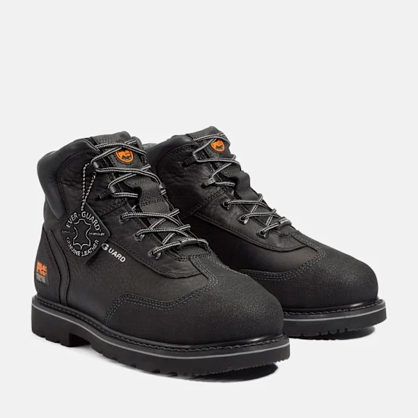 Bottes de travail à embout en acier Met Guard pour homme Bottes de travail à embout en acier Met Guard pour homme