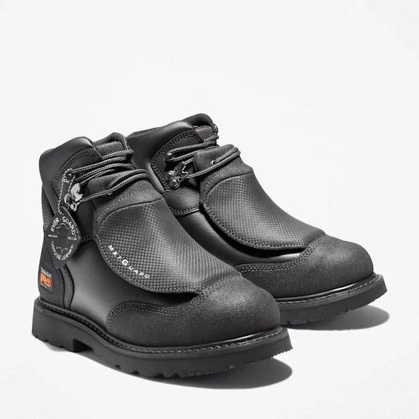 Bottes de travail à embout en acier Met Guard pour homme Bottes de travail à embout en acier Met Guard pour homme