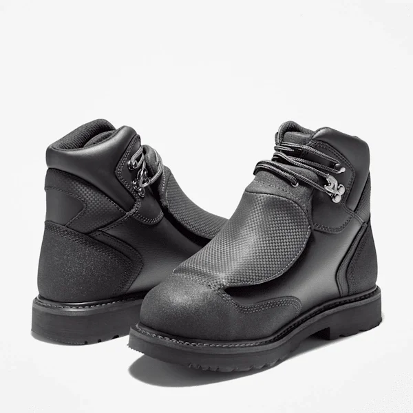 Bottes de travail à embout en acier Met Guard pour homme Bottes de travail à embout en acier Met Guard pour homme